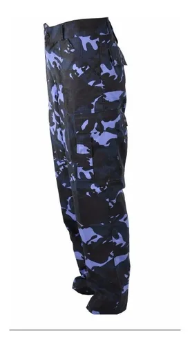 Calca hotsell camuflada azul