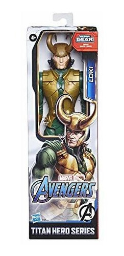 Vengadores Marvel Titan Hero Series Blast Gear Loki Figura D