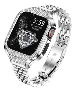 Funda Bling Y Correa Para Apple Watch Band Series 8 7 Se 6 5