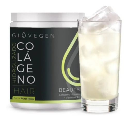 Imagen 2 de 9 de Giovegen Hair - Colágeno Hidrolizado Bebible