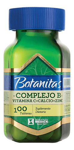 Complejo B Vitamina C Calcio Zi - Unidad a $22533