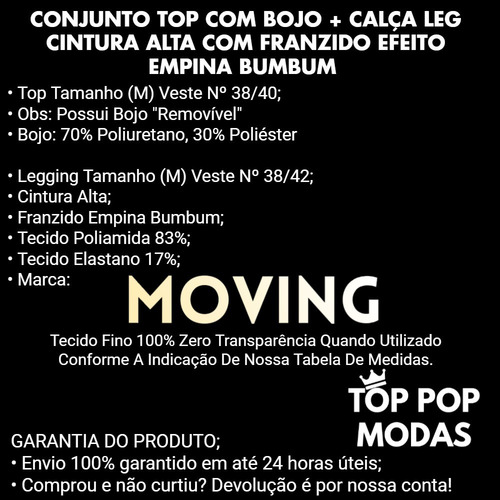 Imagem 3 de 9 de Conjunto Fitness Roupas De Academia, Crossfit, Ginástica 399