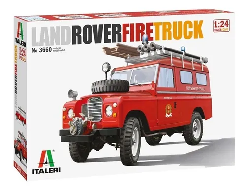comprar Land Rover Fire Truck By Italeri # 3660  1\u002F24