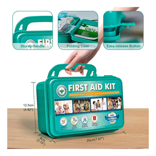 Kit De Primeros Auxilios De Primer Auxilio De Case General Y