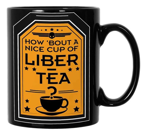 11 Oz Novedad Liber-tea Tazas Para Bebidas Frías Y Calientes