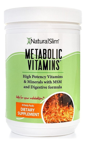 Metabolic Vitamins Alta Potencia Con Enzimas Frank Suarez