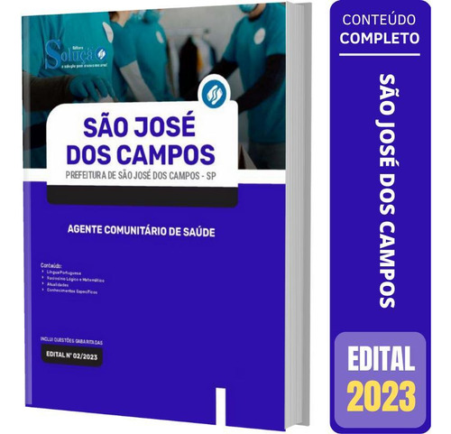 Apostila São José Dos Campos Sp - Agente Comunitário Saúde