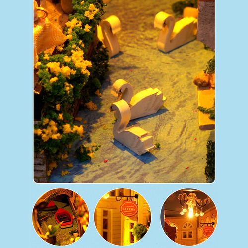 A Kit En Miniatura De Book Nook Kits De Book Nook Para