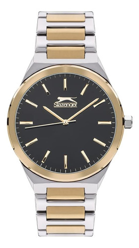 Reloj Pulsera  Slazenger Sl.09.2081.1.04 Del Dial Dorado