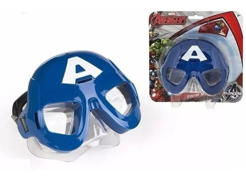 Antiparras Mascara Swim Mask Capitan America Original