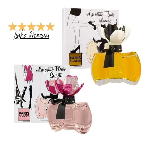 Kit C/ 2 Perfume Feminino La Petite Fleur Blanche E Secrete