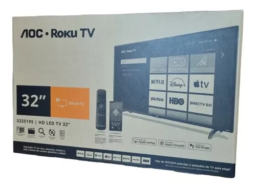 Televisor AOC Smart TV de 32“ con Roku 