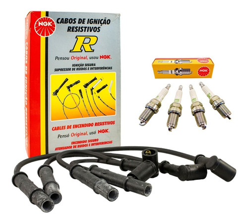 Kit Cables+bujias Ngk Renault Megane Clio2 Kangoo 1.6 8v K7m