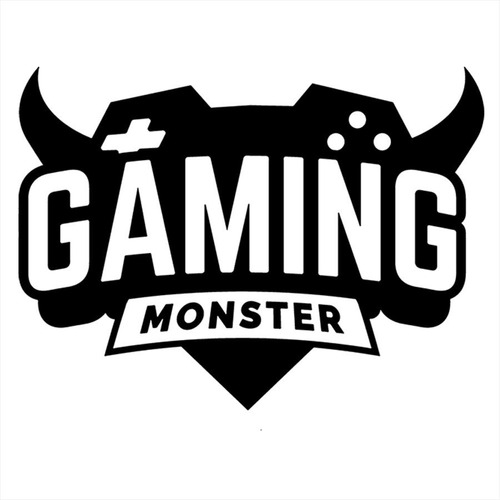 Adesivo De Parede 87x115cm - Gamer Monster Games