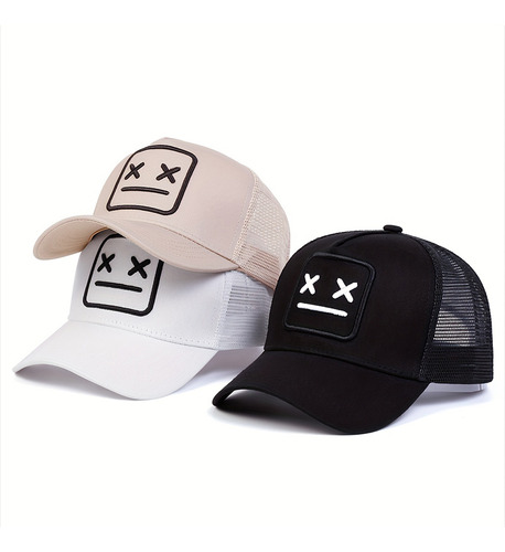 Gorra De Béisbol, Unisex, Verano Y Primavera, Gorras De Red