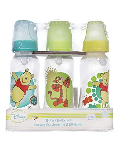 Winnie The Pooh  Jumping Joyful  - Pack De 3 Botellas - Azul