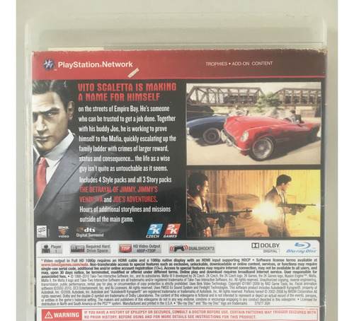 Mafia 2 Ps3 (Usado)