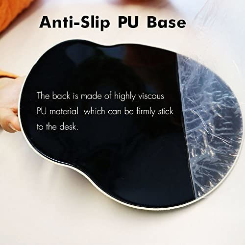 Mouse Pad Con Reposamuñecas + Posavasos Gato 3d