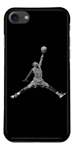 Funda Celular Michael Jordan Fly Black Goat Bball  Mj Air