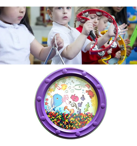Sea Sound Drum Bead Ocean Plastic Educational Gentle Ocean