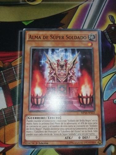 Alma De Súper Soldado Yu-gi-oh! Original Konami