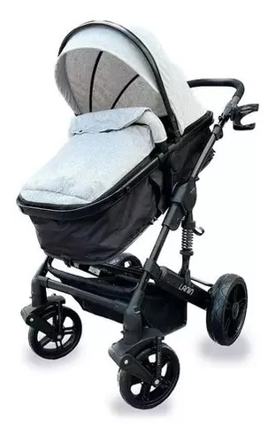 Cochecito de Bebé Mega Baby Lanin Travel Sistem de Paseo Negro