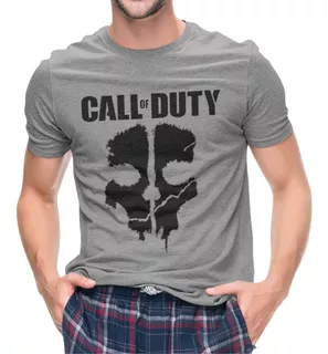 Camiseta Masculina Game Call Of Duty Ghost T-shirt Jogo