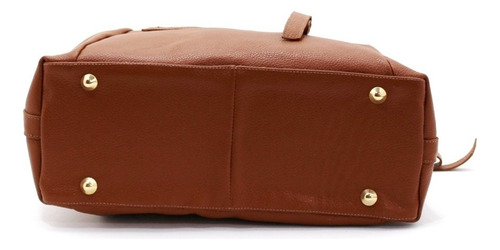 Bolsos de mujer de cuero genuino suave de alta calidad, bolsa de hardware, color dorado, marfil, bolso de cuero, correa de hombro, color chocolate, diseño de tela suave