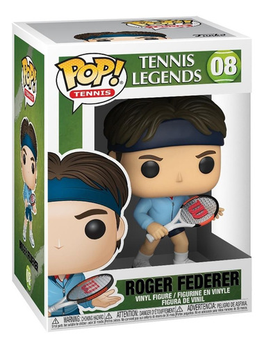 Funko Pop Roger Federer #08 Pop! Sports Tennis Lançamento