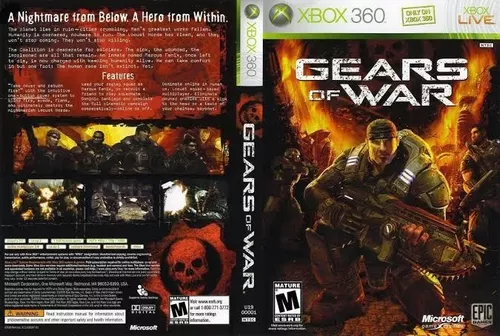 Gears of War 1 Midia Digital [XBOX 360] - WR Games Os melhores