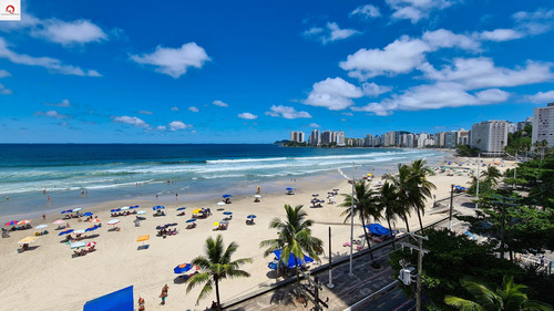 Imagem 8 de 27 de Apartamento Frente Ao Mar À Venda Na Praia Das Pitangueiras - Guarujá Sp - 4 Dormitórios - 1 Vaga De Garagem - Ap05733 - 69245569