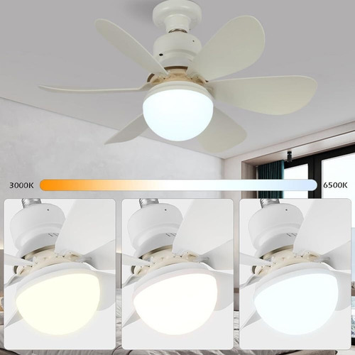 Ventilador De Techo Con Luz Led Grande Control Remoto