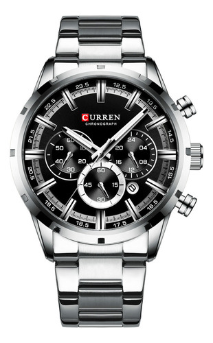 Reloj Curren Technos 8355 De Lujo De Acero Inoxidable For