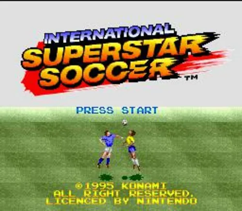 International Superstar Soccer Super Nintendo Repro (Usado)