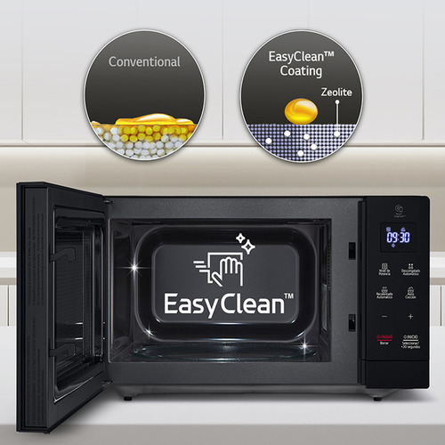 Microondas LG Neochef 27 L Ms3032jas Con Easy Clean