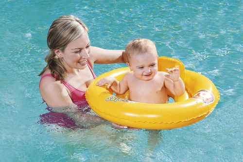 Silla Inflable Bebe 1-2 Años 2 Anillos Bestway 32027a