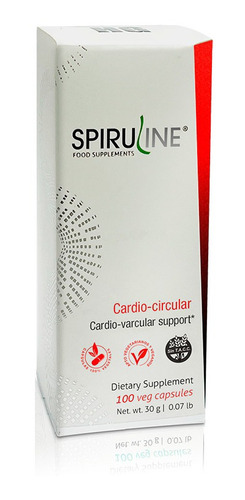 Packx3 Spirulina Corazon Cardio Circular X300mg Spiruline Hg