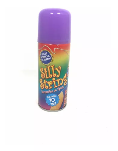 Spray: Serpentina en aerosol Colores surtidos 250 gr 24 pz