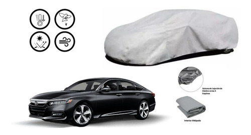 Car Cover Lluvia Ligera Polvo Honda Accord 2018 2019