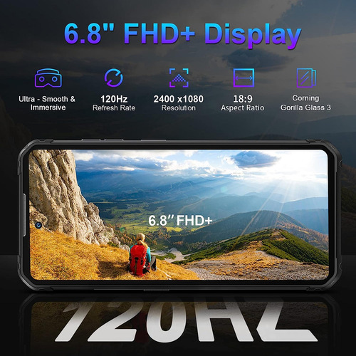 Iiif150 Air1 Ultra, Teléfono 8g+128g, 6,8 Pulgadas Fhd+ 120