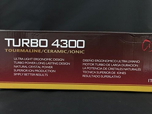 Encanto Turbo 4300 Turmalina / Secadora De Cerámica / Ión