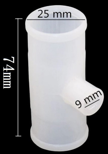 Imagen 3 de 9 de Bebedero Automático Taza + T(25mm) Aves Gallinas, Pollos X10