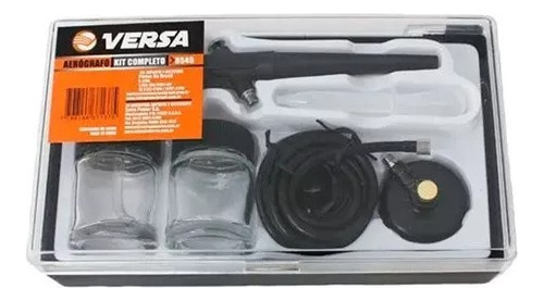 Kit Aerógrafo Tipo Caneta Com Maleta R540 Versa