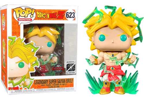 Funko Pop Legendary Broly Special Edition #623 Dragon Ball Z (Usado)