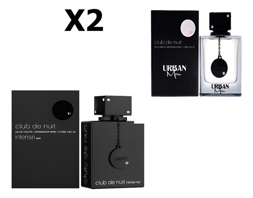Perfume Club De Nuit Intense + Club De Nuit Urban Man