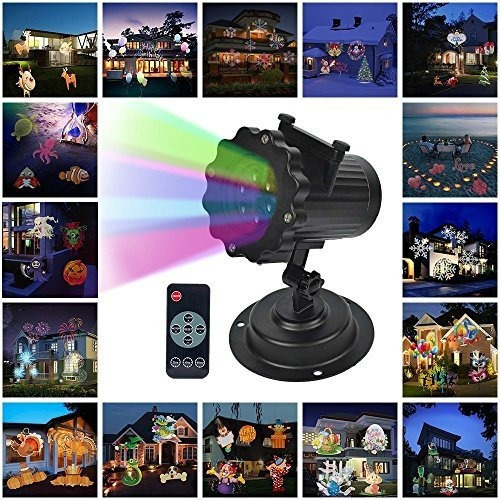 Lohome Proyector De Luces Al Aire Libre Los Copos De Nieve S