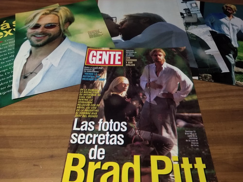 (rt827) Brad Pitt * Tapa Revista + 6 Pgs * 1996