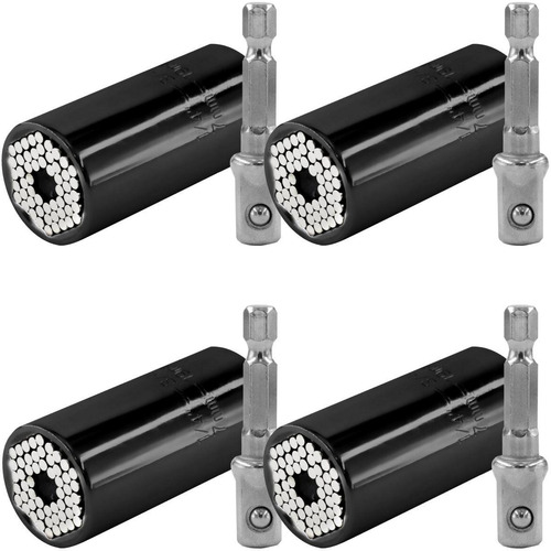 Adaptador Llave Para Tornillo, Mxdyo-010, 4 Pzas, 7-9mm Ó 1