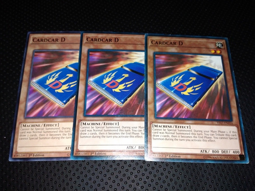 Set Yugioh Cardcar D