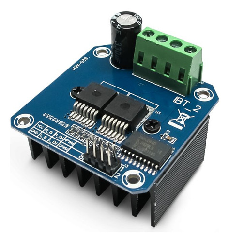 Módulo Driver Para Controle De Motores Ponte-h Bts7960 43a